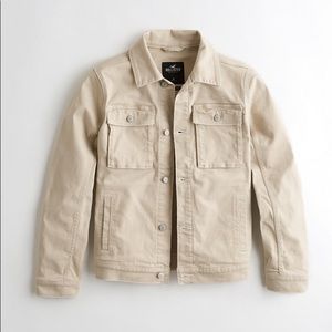 HOLLISTER | STRETCH DENIM UTILITY JACKET